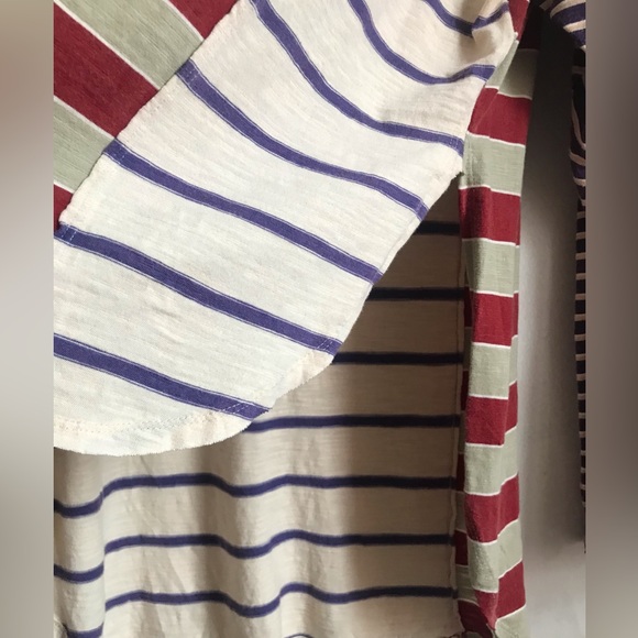 FREE PEOPLE Mixed Stripe Jersey Top - Picture 9 of 11